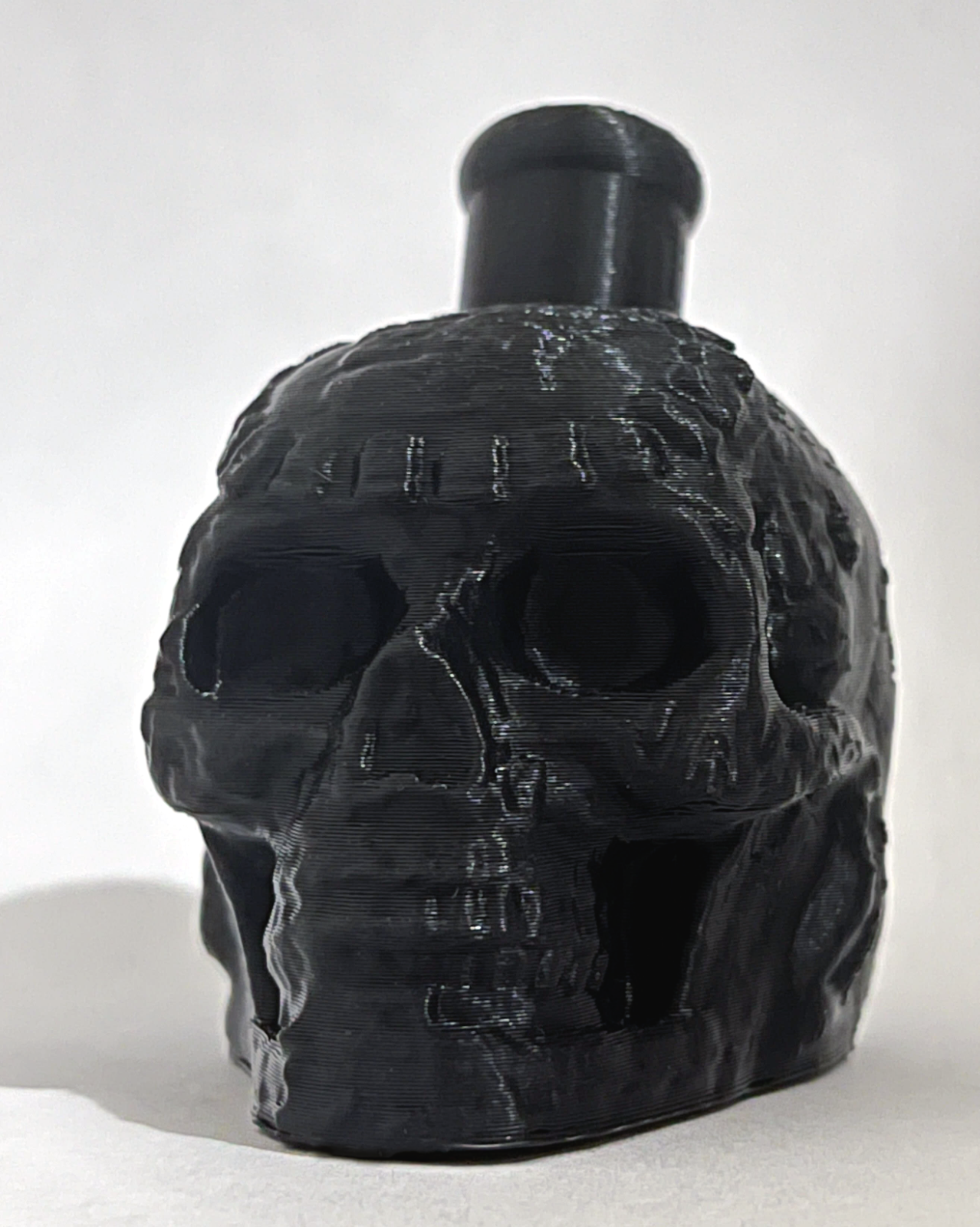 Aztec / Mayan Death Whistle Onyx Black Skull Loud *** Made In Usa ***